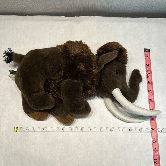 Wild Republic Cuddlekins Woolly Mammoth Plush Toy Stuffed Animal 12" Ice Age Pre - Picture 8 of 8